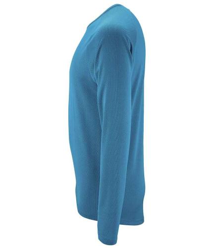 SOLS Sporty L/S T-Shirt - Aqua - 3XL